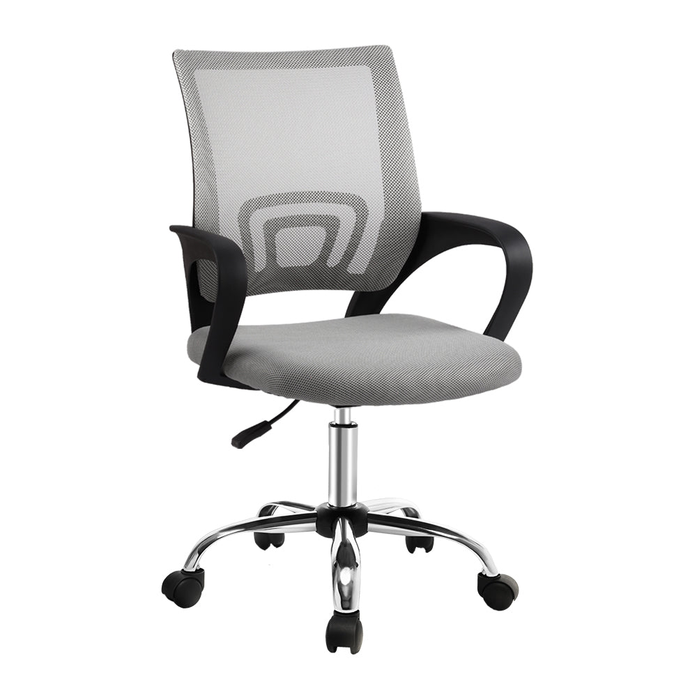 Classic Mid-Back Mesh Office Chair – Grey