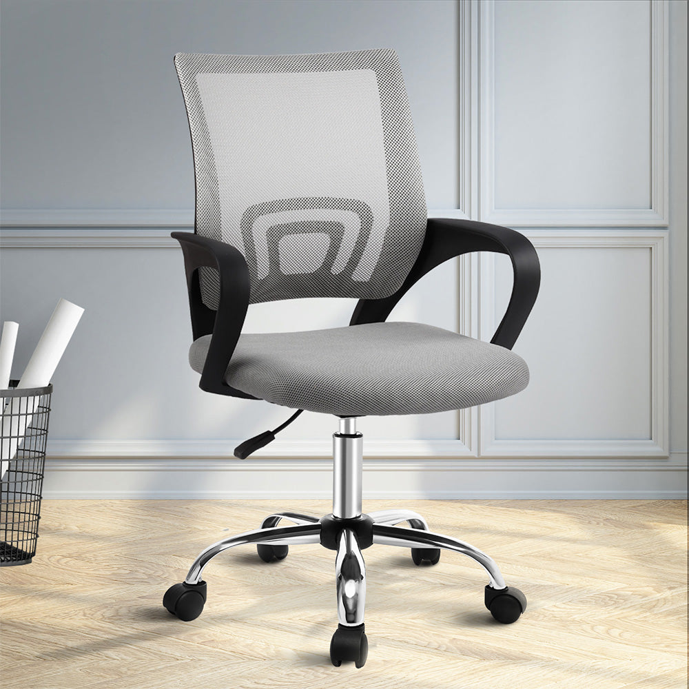 Essential Mesh Office Chair – Grey - Homecoze