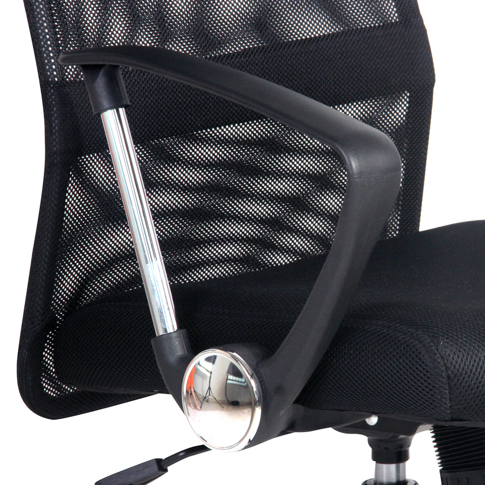 High Back Mesh Office Chair - Black - Homecoze