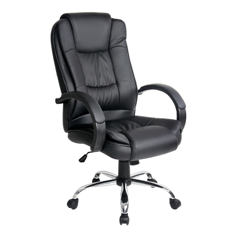 Executive PU Leather Office Chair - Black - Homecoze