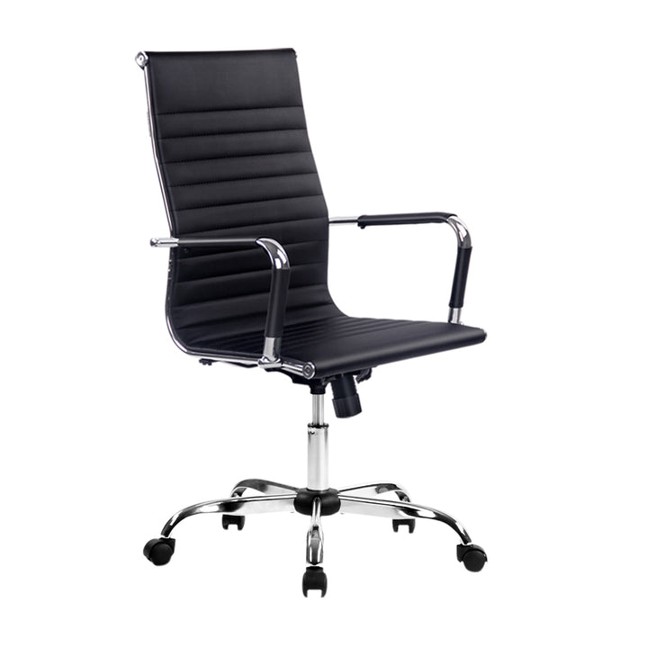 High-Back Conference Office Chair - Black - Homecoze