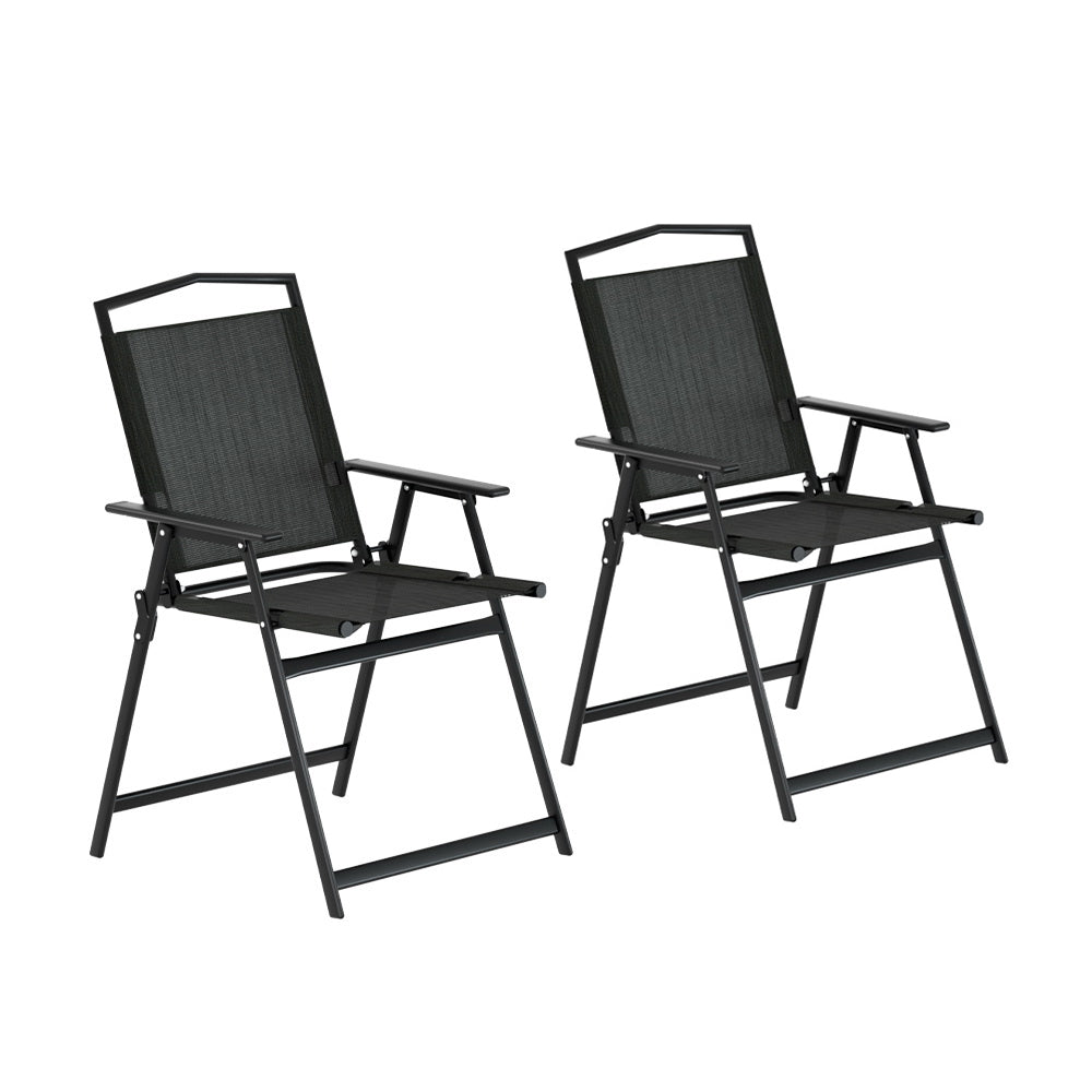 Outdoor Folding Camping Chairs Portable Picnic Patio Furniture - Homecoze