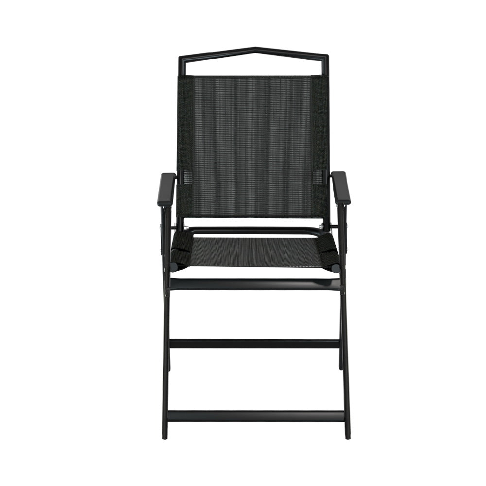 Outdoor Folding Camping Chairs Portable Picnic Patio Furniture - Homecoze