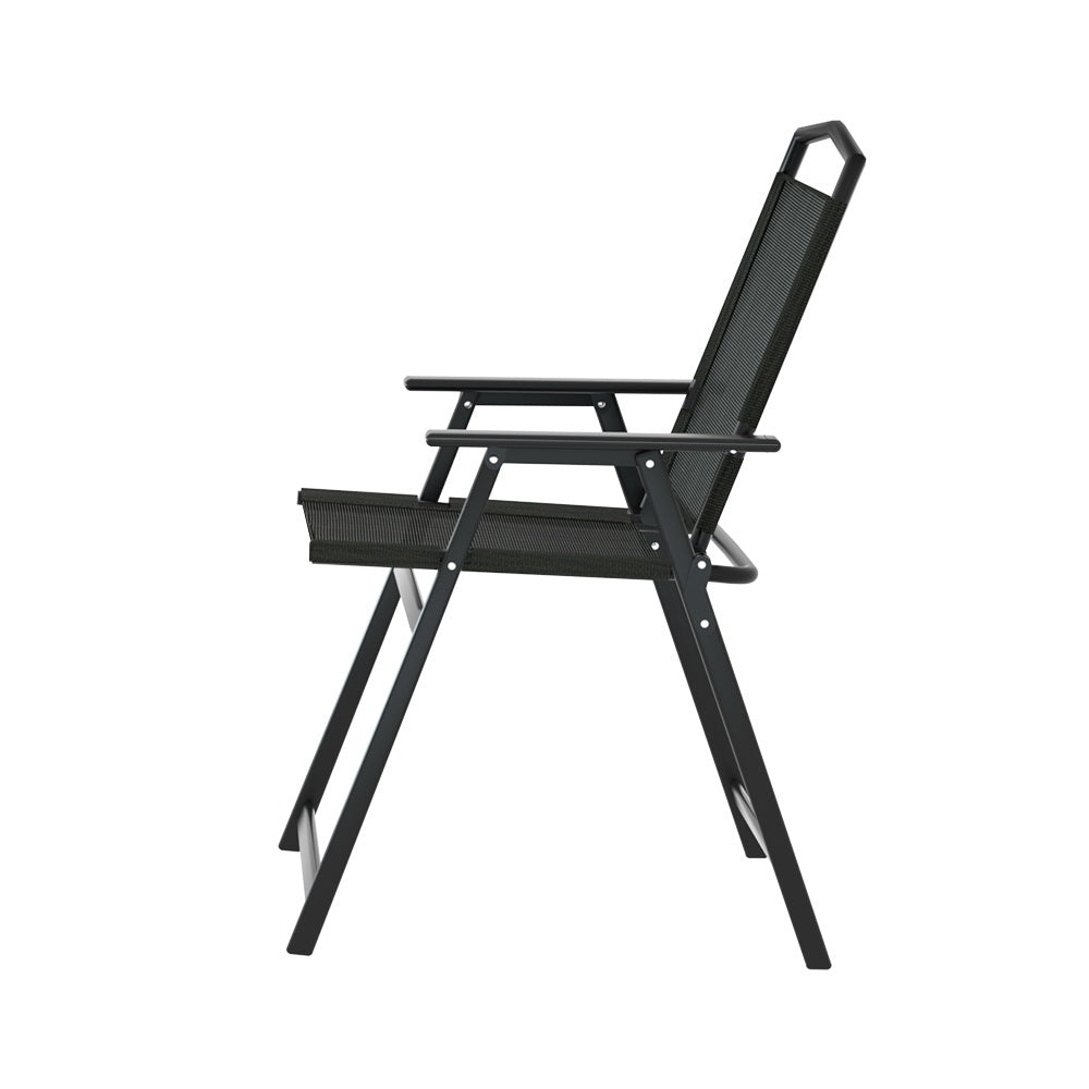 Outdoor Folding Camping Chairs Portable Picnic Patio Furniture - Homecoze