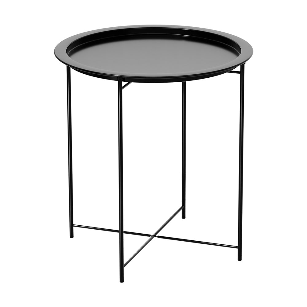 Outdoor Side Table - Black - Homecoze
