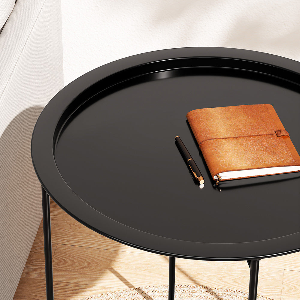 Outdoor Side Table - Black