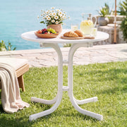 80cm Folding Outdoor Bistro Table – White