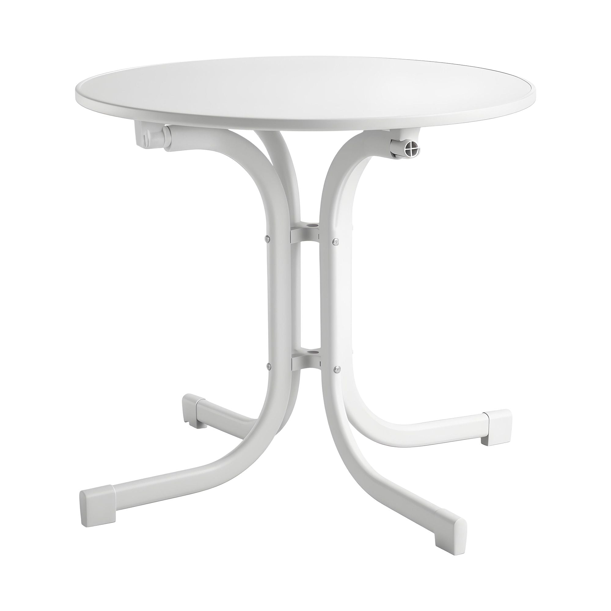 80cm Folding Outdoor Bistro Table – White