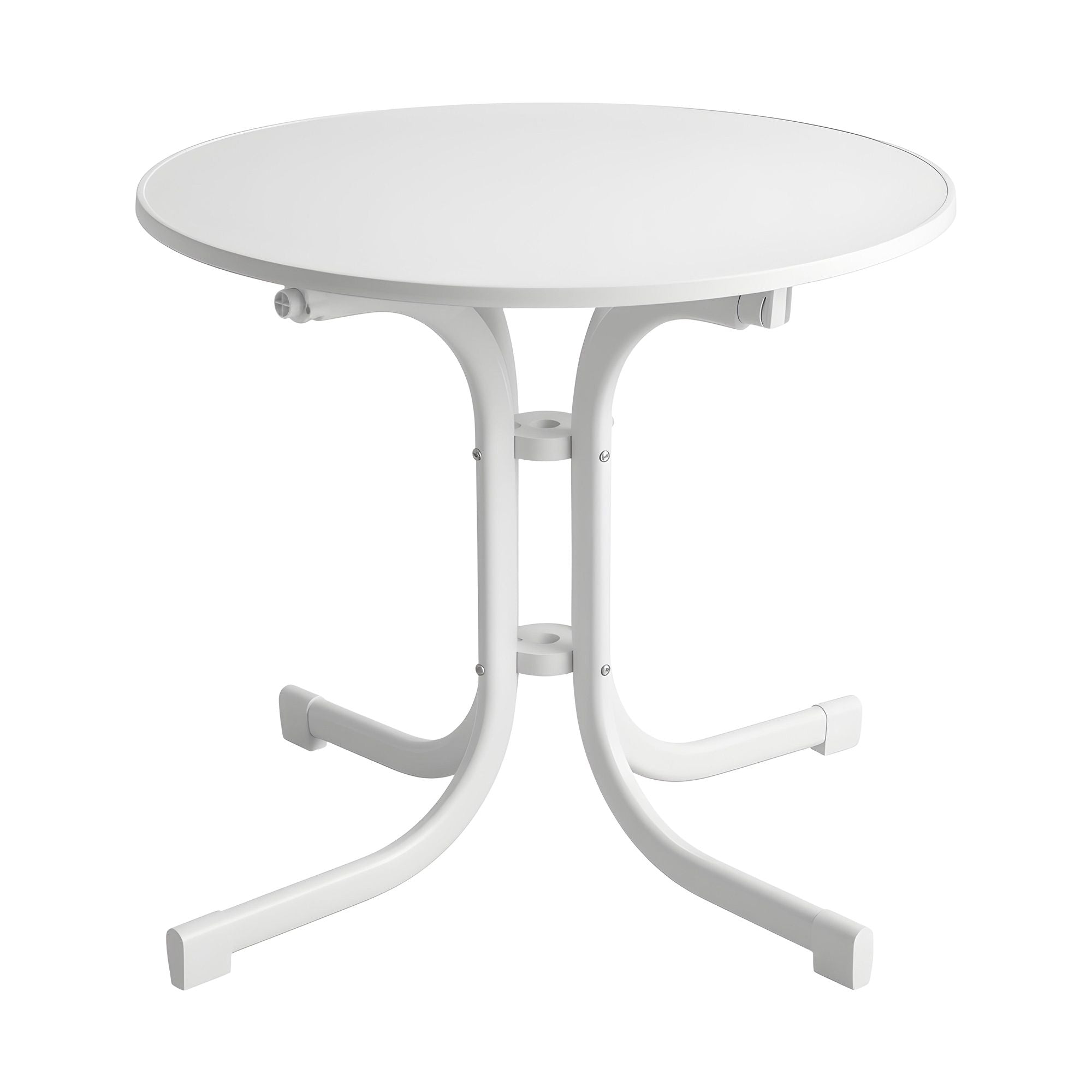80cm Folding Outdoor Bistro Table – White