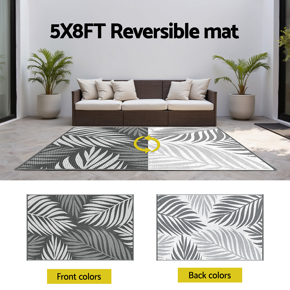 Banksia Reversible Outdoor Rug (152 x 244cm) - Homecoze