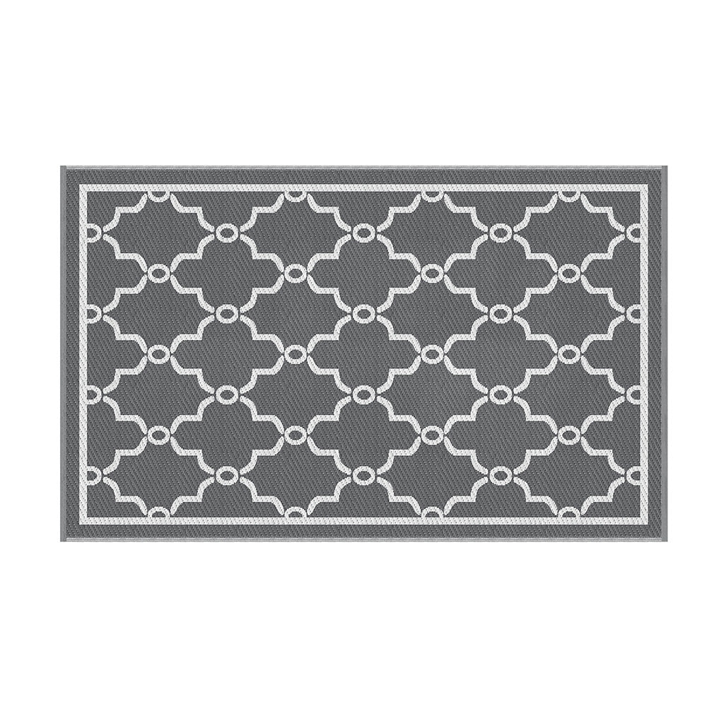 Slate Reversible Outdoor Rug (152 x 244cm) - Homecoze