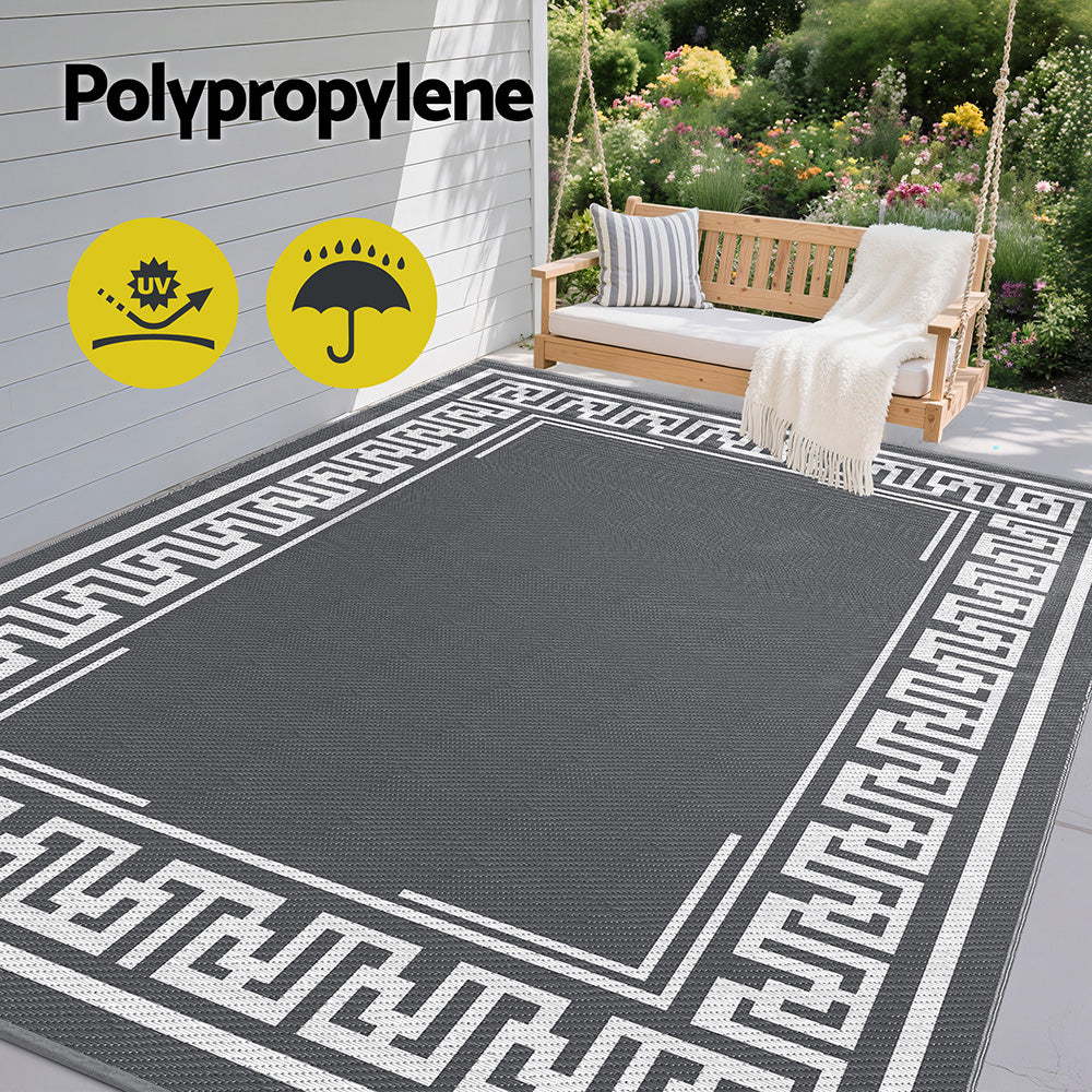 Yamba XL Reversible Outdoor Rug (274 x 366cm) - Homecoze