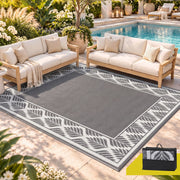 Daintree XL Reversible Outdoor Rug (274 x 366cm)