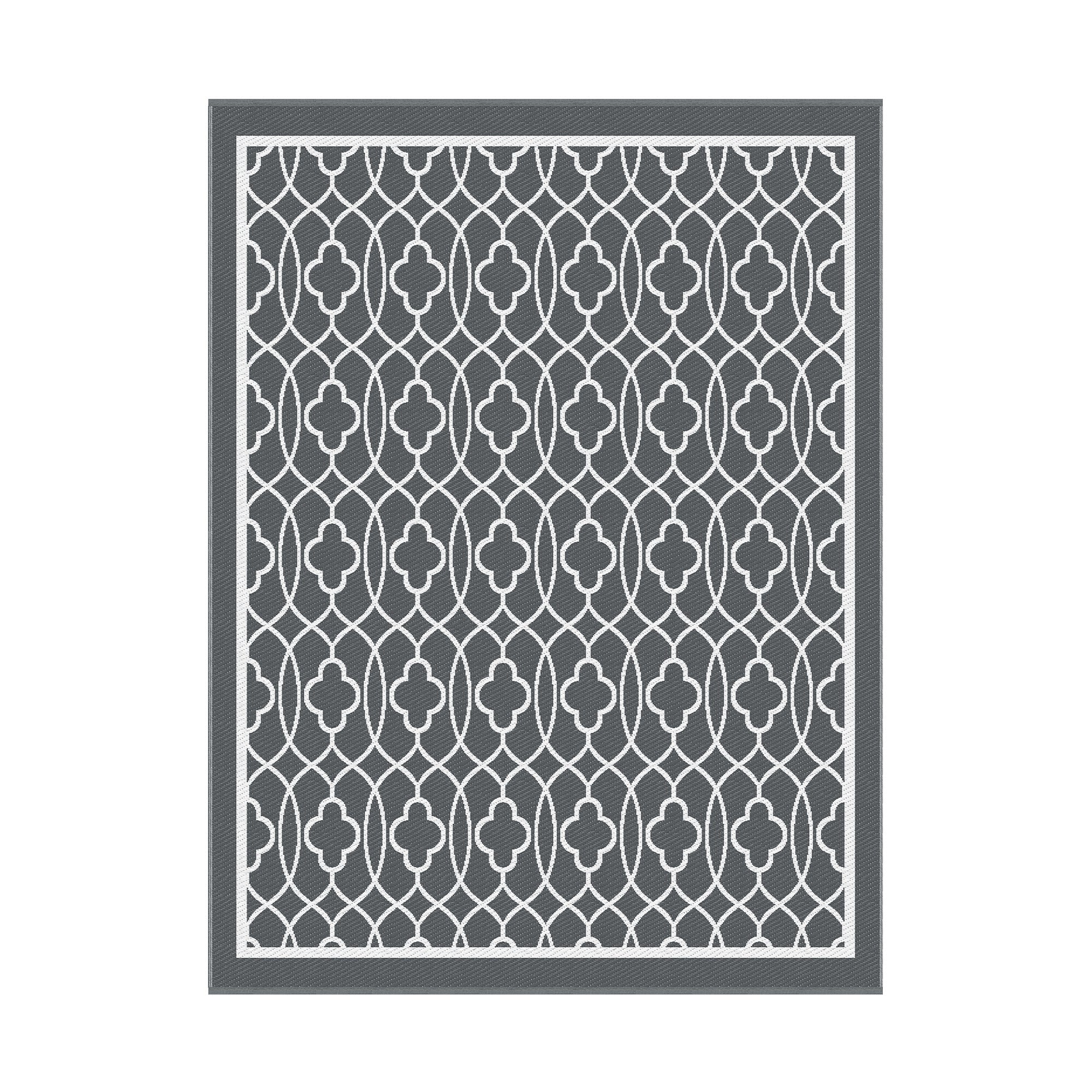 Warrina XL Reversible Outdoor Rug (274 x 366cm) - Homecoze