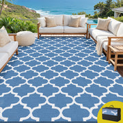 Azure XL Reversible Outdoor Rug (274 x 366cm) - Homecoze