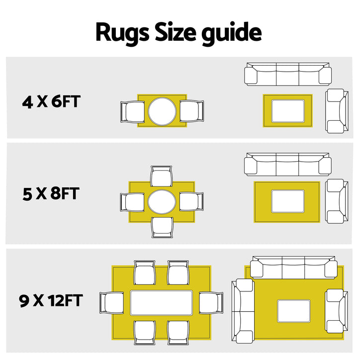 Azure XL Reversible Outdoor Rug (274 x 366cm)