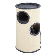 Small Cats Scratching Tree Post Tower Cat Condo House - 70cm Tall - Homecoze