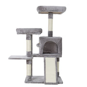 Small Cat House Scratching Tree Post Tower Cat Condo - 103cm Tall - Homecoze