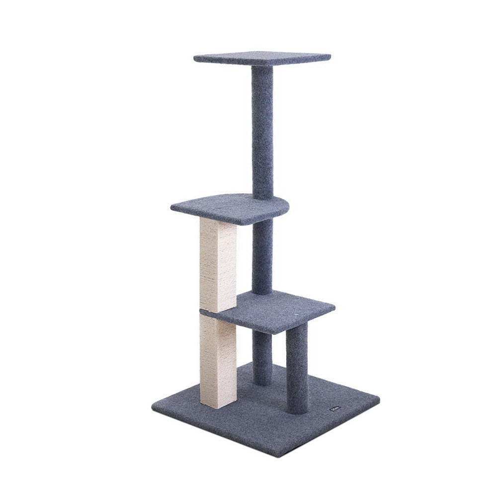 Medium Cats Tree Scratching Post Tower Cat Condo House - 124cm Tall - Homecoze