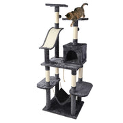 Large Cats Tree Scratching Post Tower Cat Condo House - 171cm Tall - Homecoze