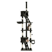 Extra Large Cats Tree Scratching Post Tower Cat Condo House - 260cm Tall - Homecoze