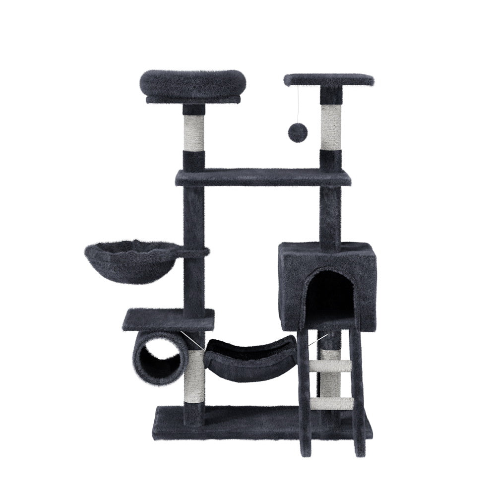 Medium Cat Tree Tower Scratching Post Muilti-level Cat Condo House 144cm - Homecoze