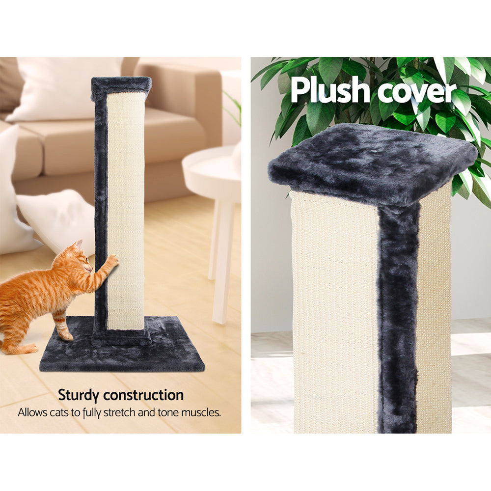 Small Cat Scratcher Tree Sisal Scratching Post - 92cm Tall - Homecoze