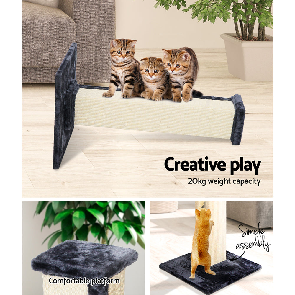 Small Cat Scratcher Tree Sisal Scratching Post - 92cm Tall - Homecoze