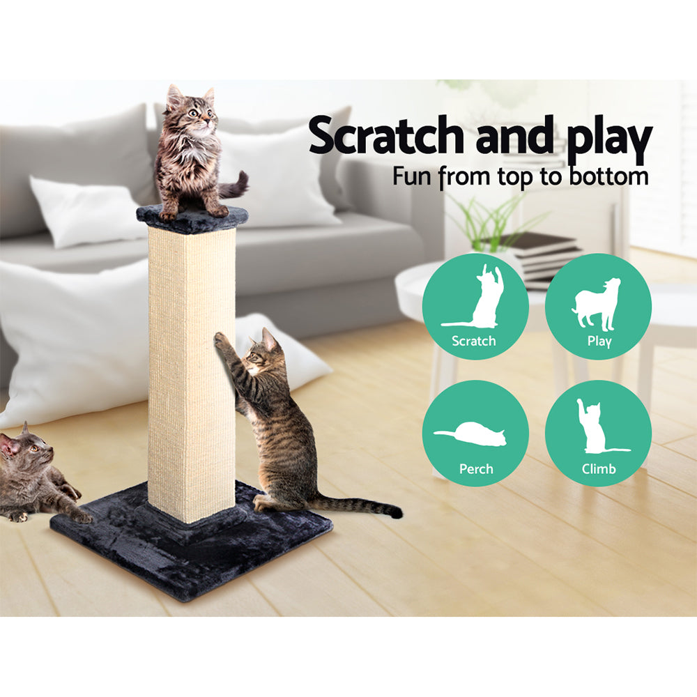 Small Cat Scratcher Tree Sisal Scratching Post - 92cm Tall - Homecoze