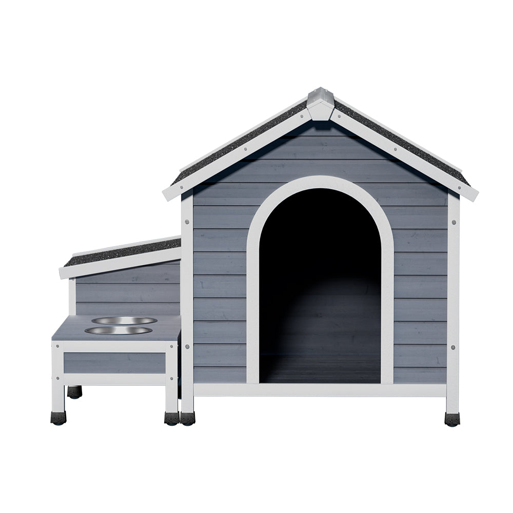 Dog Kennel Large Wooden Pet Cabin 99cm x 120cm x 92cm - Homecoze