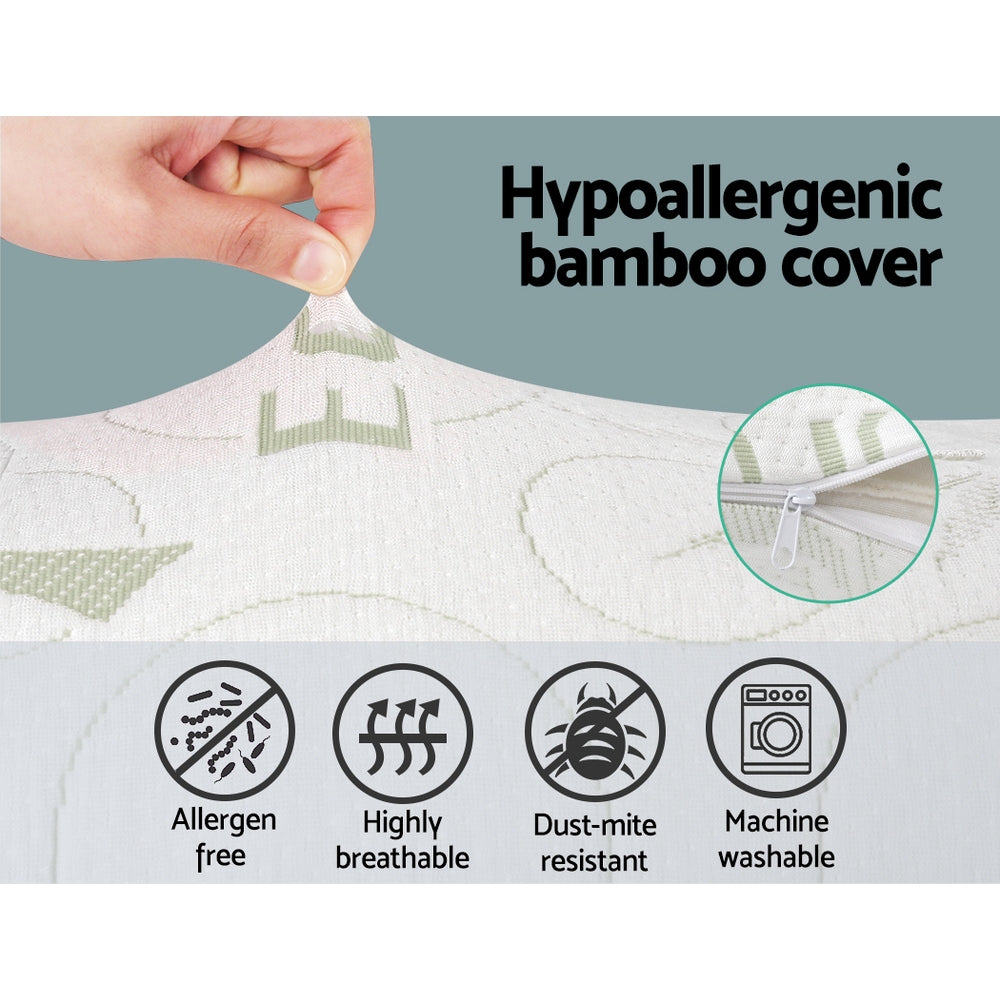 Body Support Pillow Bamboo Cover - Homecoze