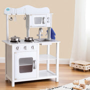 18 Piece Kids Kitchen Play Set - White - Homecoze