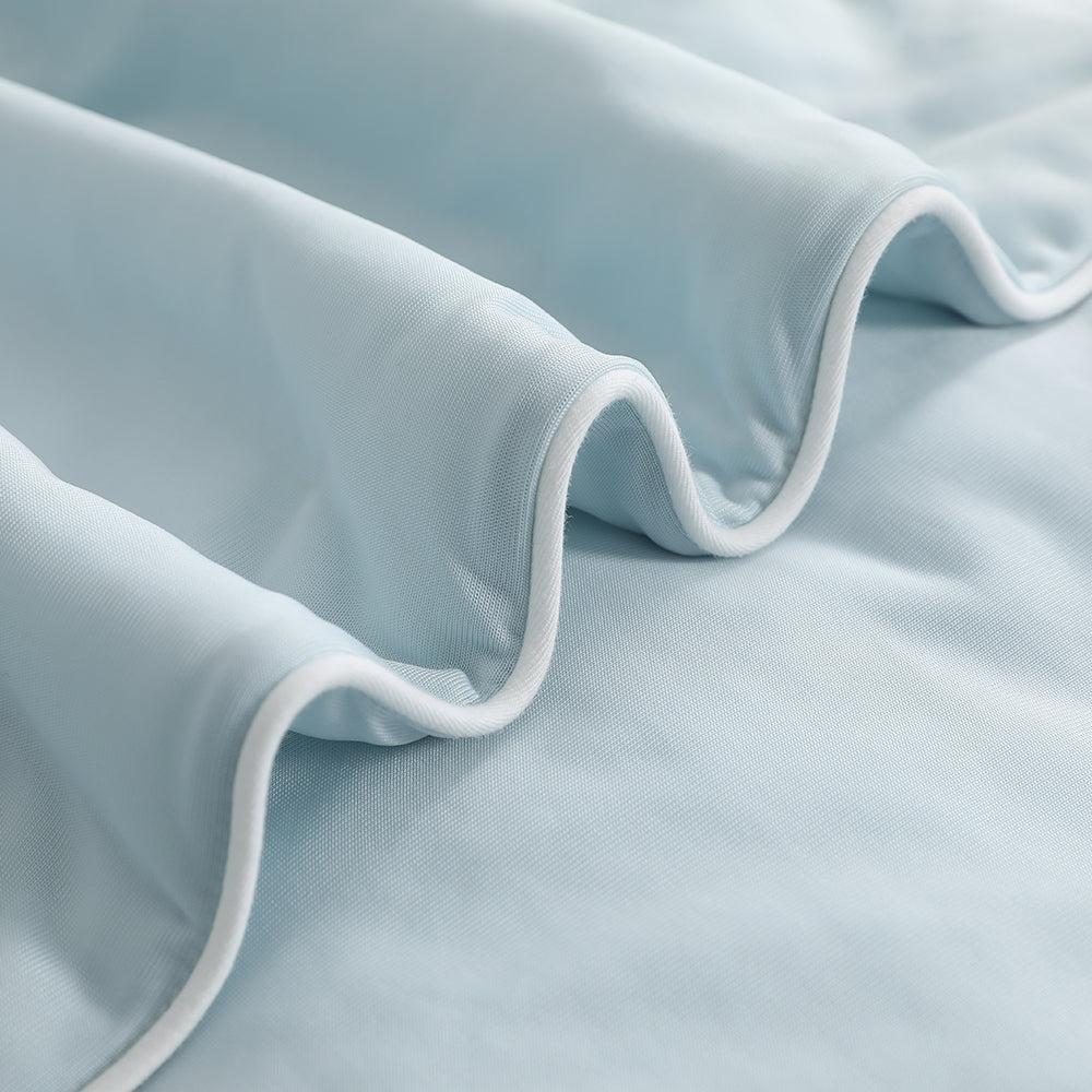 Summer Blanket (Double) Cooling Quilt - Blue - Homecoze