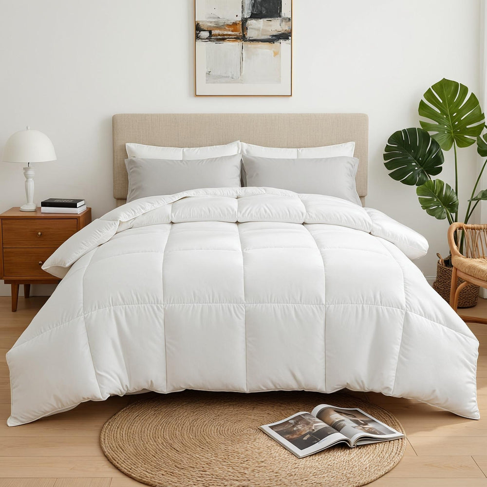 400GSM Microfibre All Season Quilt - Double