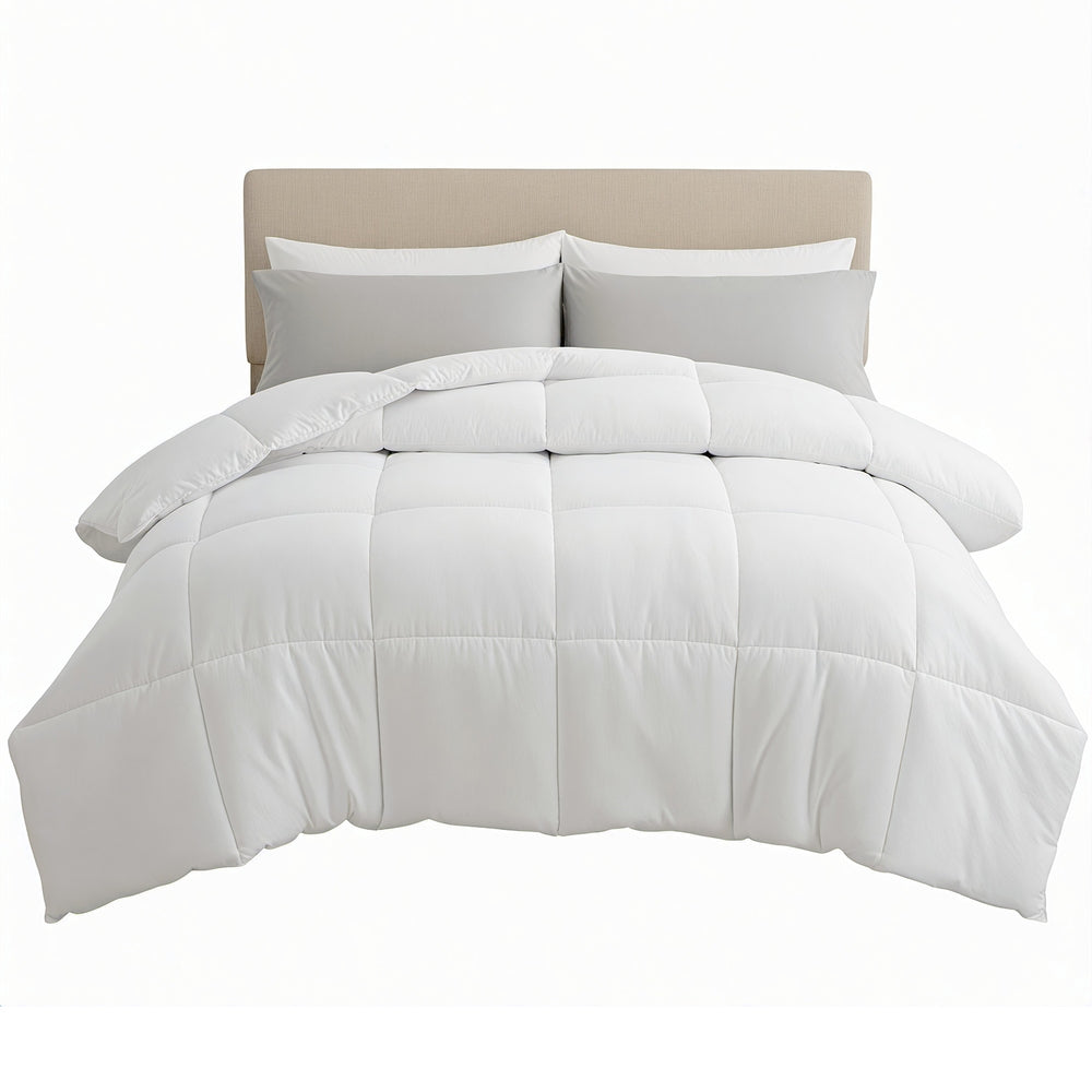 400GSM Microfibre All Season Quilt - Double