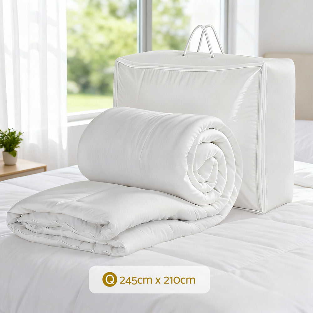 400GSM Microfibre All Season Quilt - King