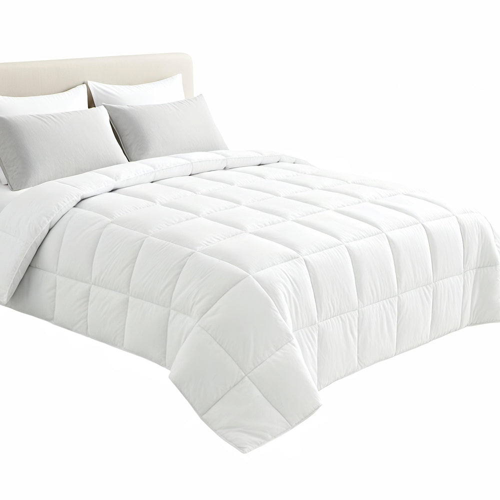 400GSM Microfibre All Season Quilt - Super King