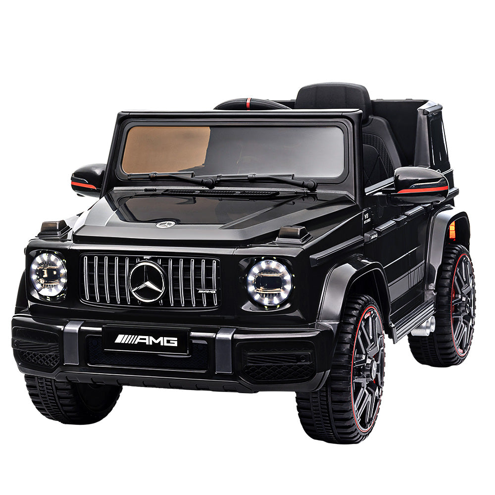 Mercedes-Benz Kids Ride On Car Electric AMG G63 Licensed Remote Cars 12V Black - Homecoze