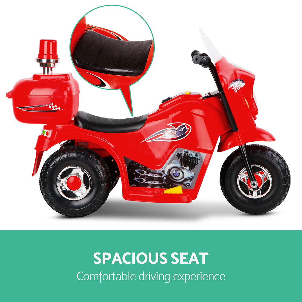 Kids Battery Powered Ride On Motorcycle Red - Homecoze