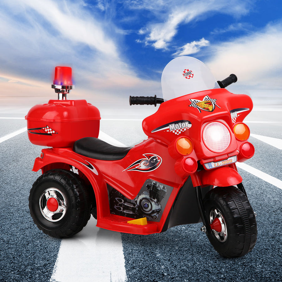 Kids Battery Powered Ride On Motorcycle Red - Homecoze