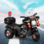 Kids Ride On Motorbike Motorcycle Car Black - Homecoze