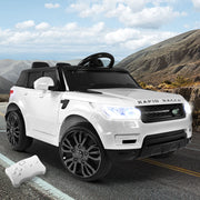 Kids Ride On Car Battery SUV - White - Homecoze