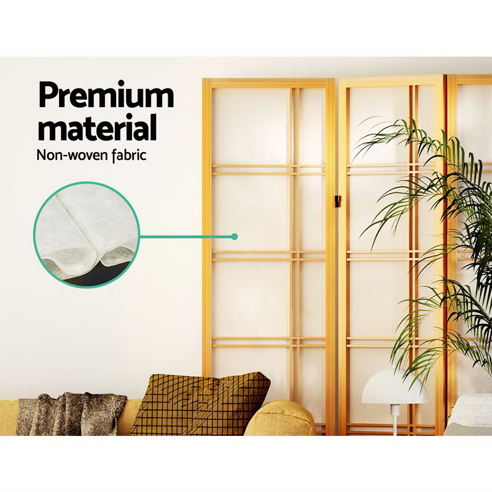 Artiss 3 Panel Room Divider Screen 132x179cm Nova Natural - Homecoze