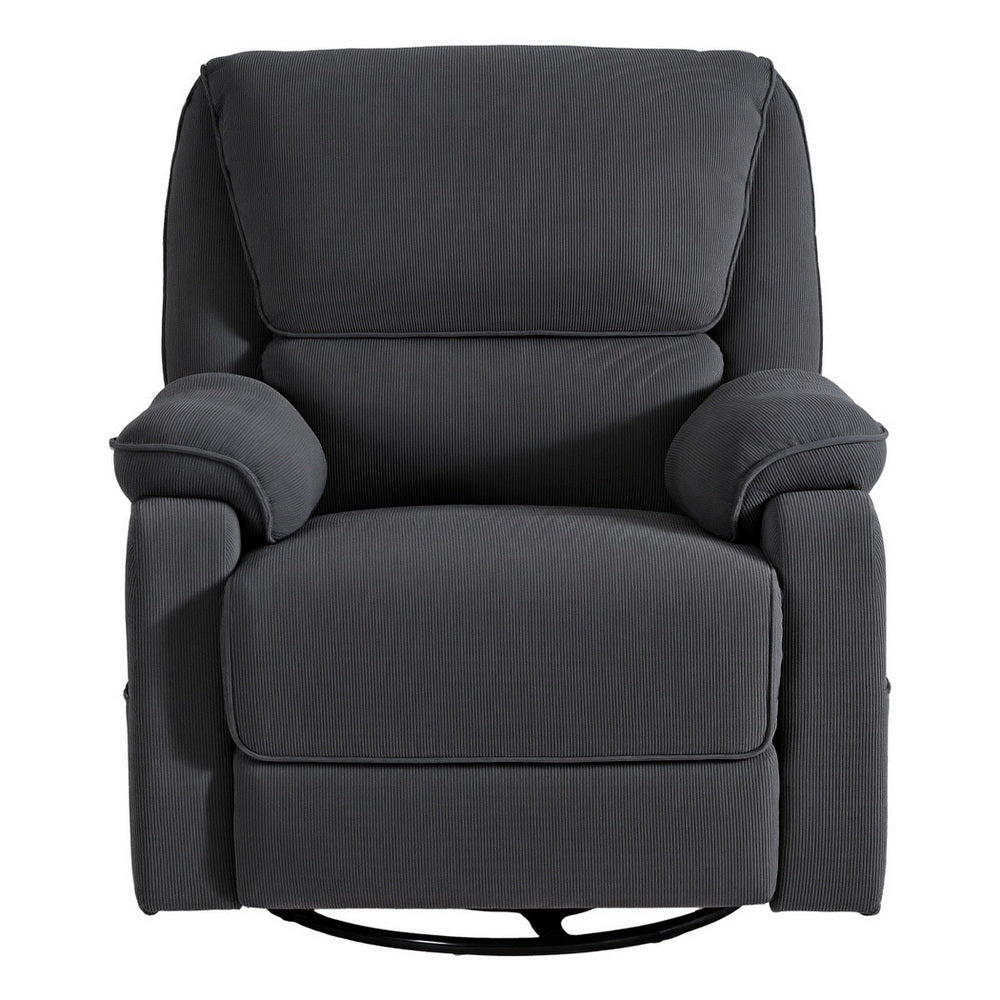 Artiss Rocking Recliner Chair 360 Swivel Massage Heated Reclining Chairs - Homecoze