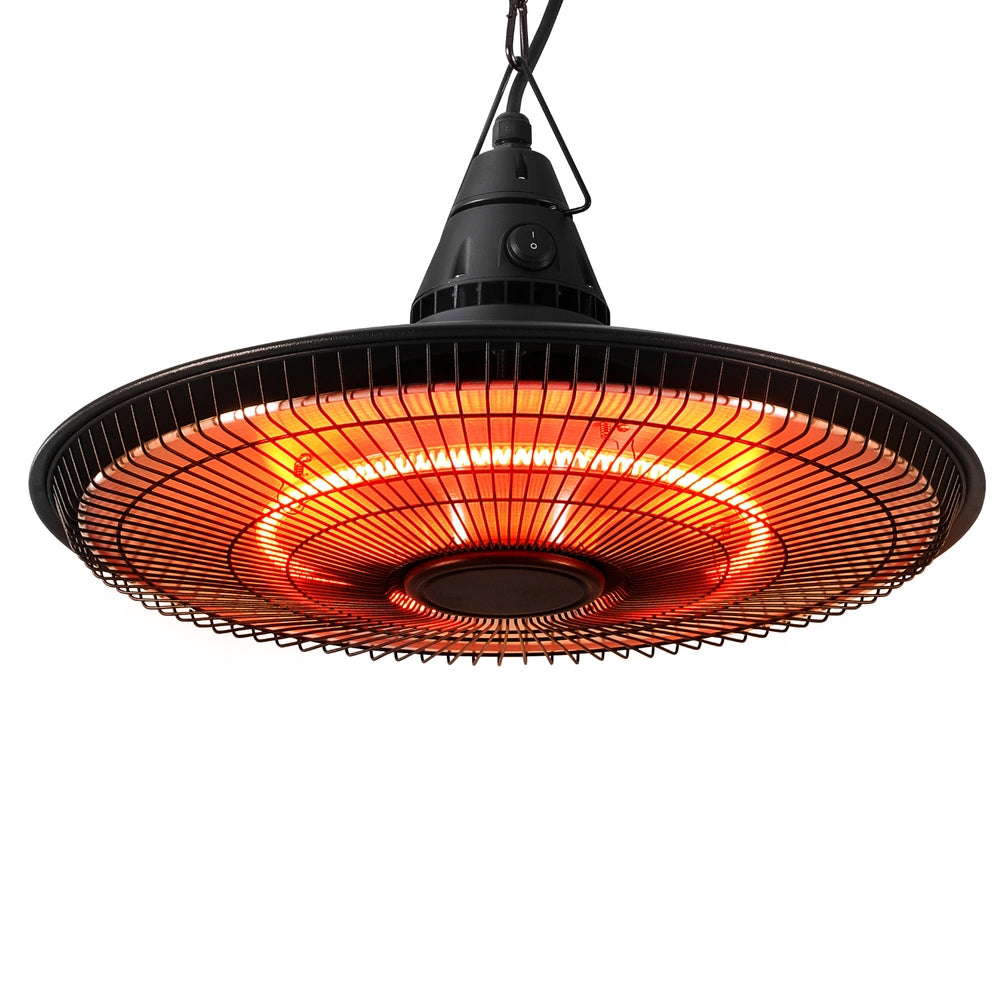 Devanti 1500W Hanging Electric Patio Heater - Homecoze