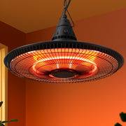 Devanti 1500W Hanging Electric Patio Heater - Homecoze