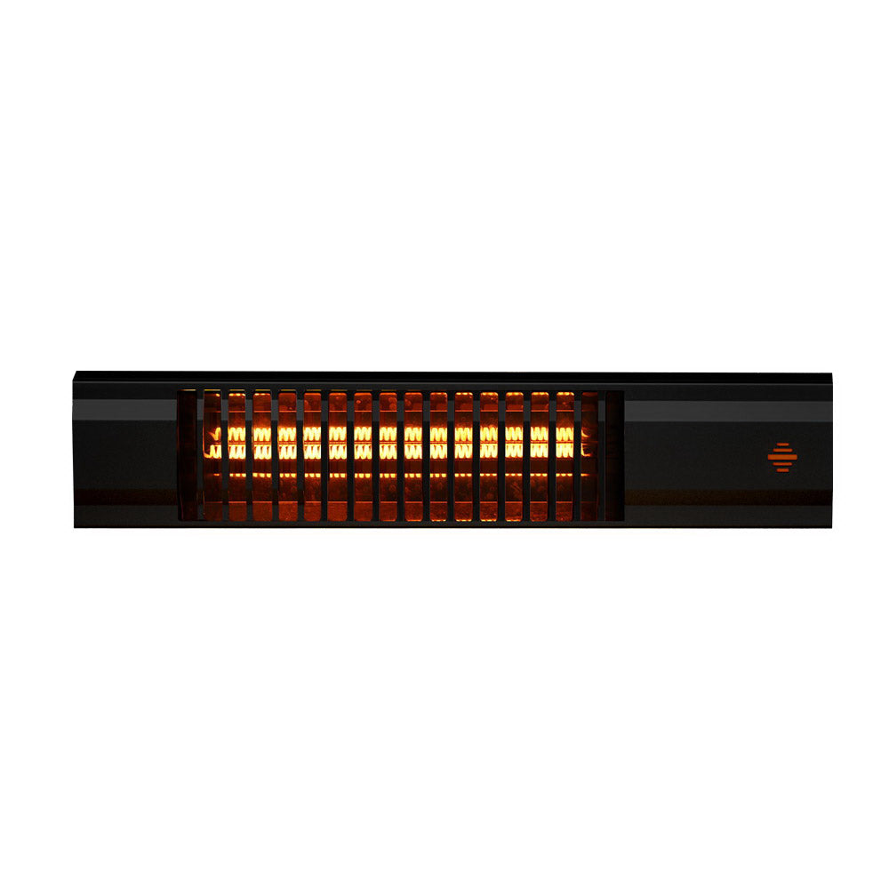 Compact Electric Strip Heater Infrared Radiant Heaters Remote control 2000W - Homecoze