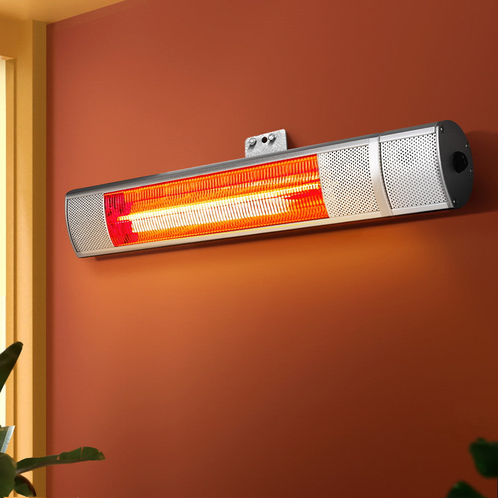 Electric Infrared Strip Heater Radiant Heaters Remote control 2000W - Homecoze