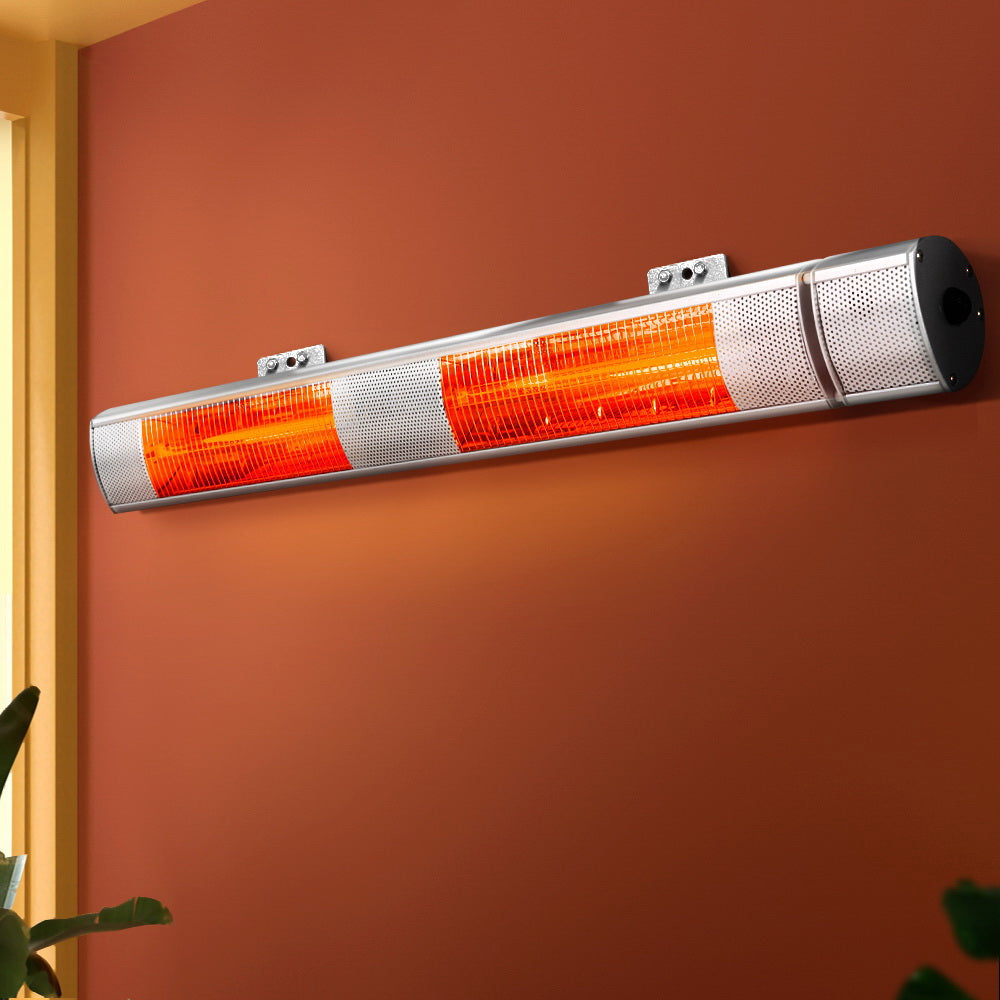 Electric Infrared Strip Heater Radiant Heater Remote control 3000W - Homecoze