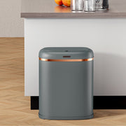 38L Automati Motion Sensor Rubbish Bin - Grey - Homecoze